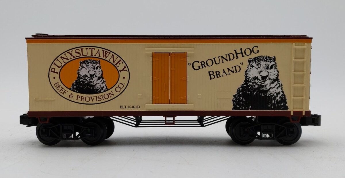 MTH 30-7892 O Punxsutawney 19th Century Reefer Car NIB