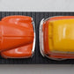 MTH 30-7681 O Gauge MTH Transport Flatcar with Ertl '51 Panel Vans LN/Box