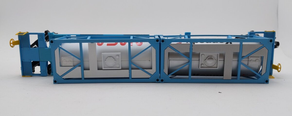 K-Line K771-8011 O Gauge NASA Front Runner w/ 2 NASA ISO Tanks #7392158 LN/Box