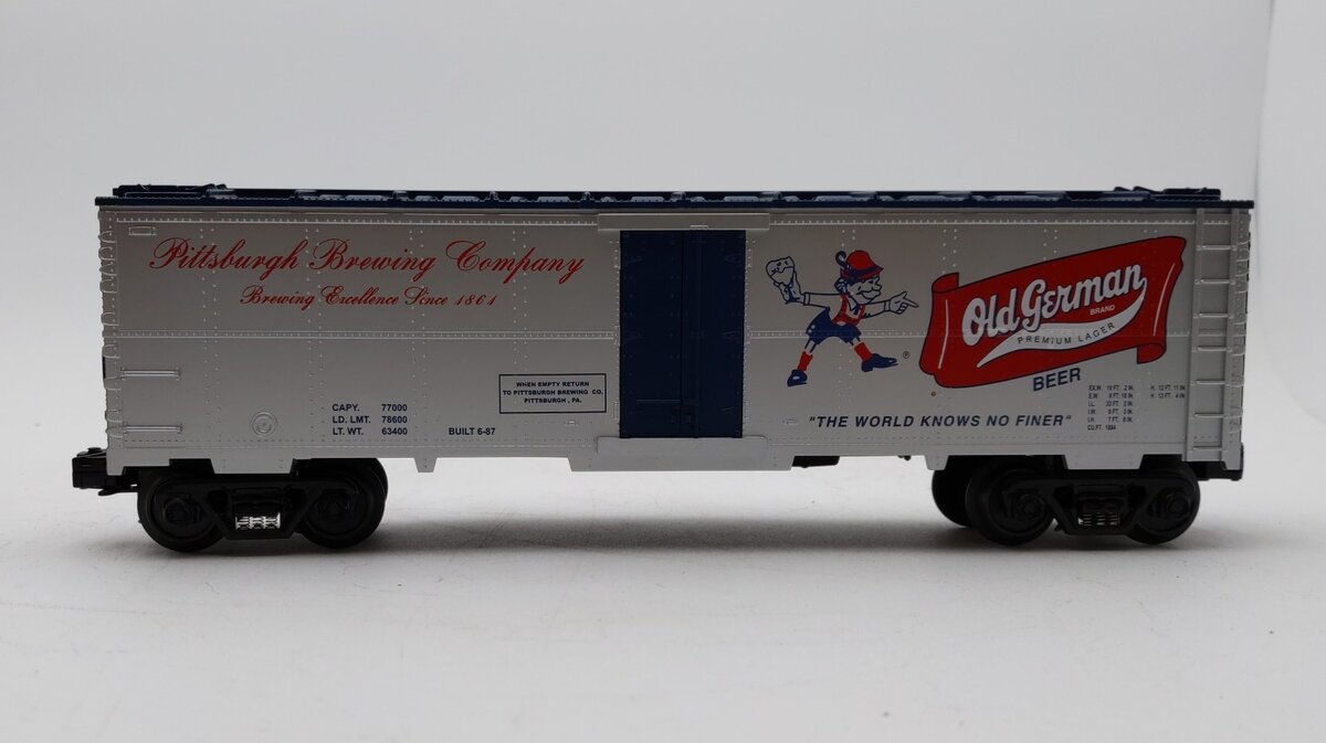 MTH 30-7853 O Gauge Old German Beer Refrigerator Car LN/Box