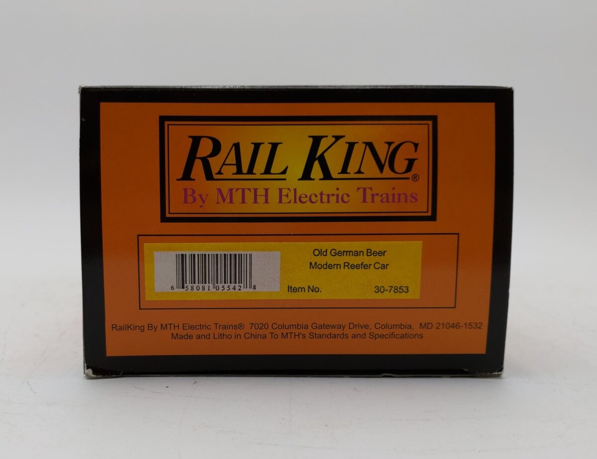 MTH 30-7853 O Gauge Old German Beer Refrigerator Car LN/Box