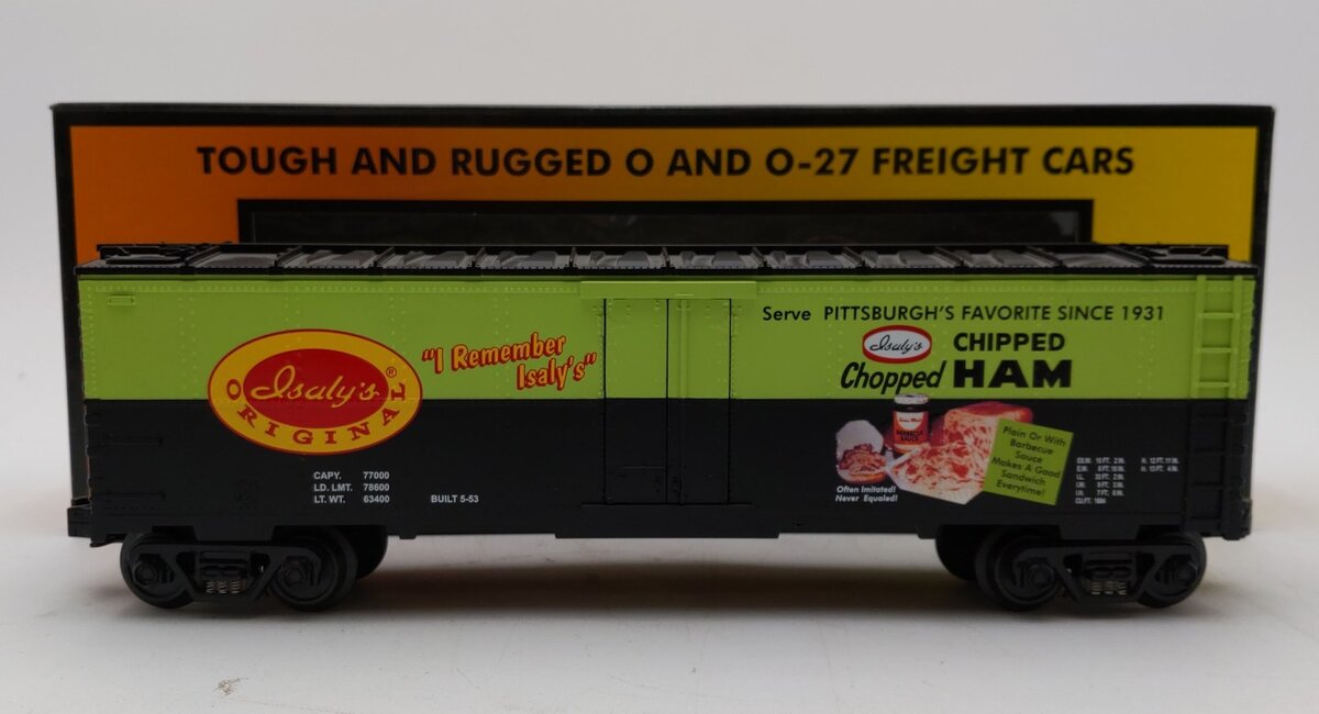MTH 30-7846 Isaly's Chipped Chopped Ham Reefer Car NIB
