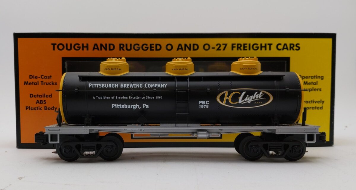 MTH 30-7366 Iron City 3 Dome Tank Car #1978 LN/Box