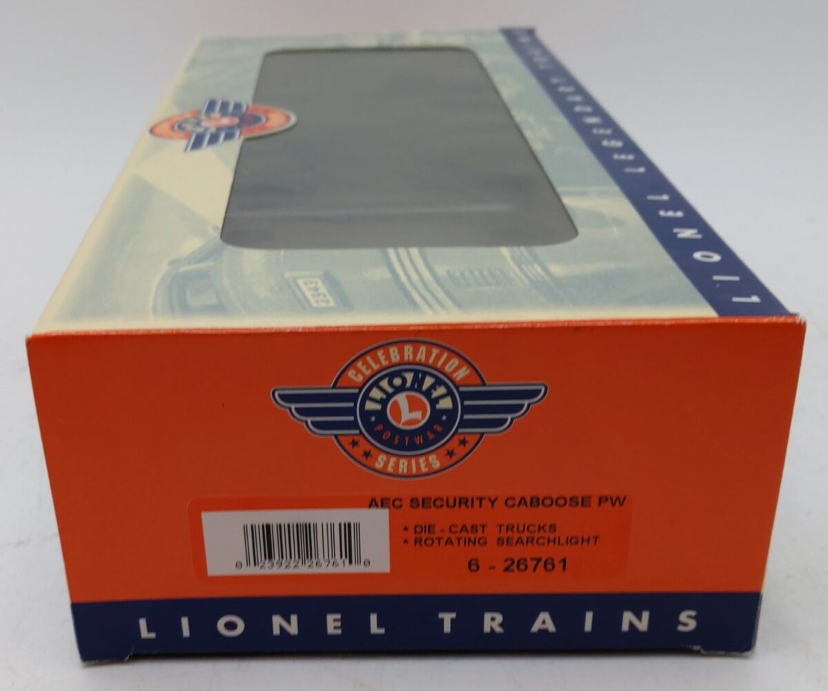 Lionel 6-26761 O Gauge AEC Security Caboose PWC #3535 LN/Box