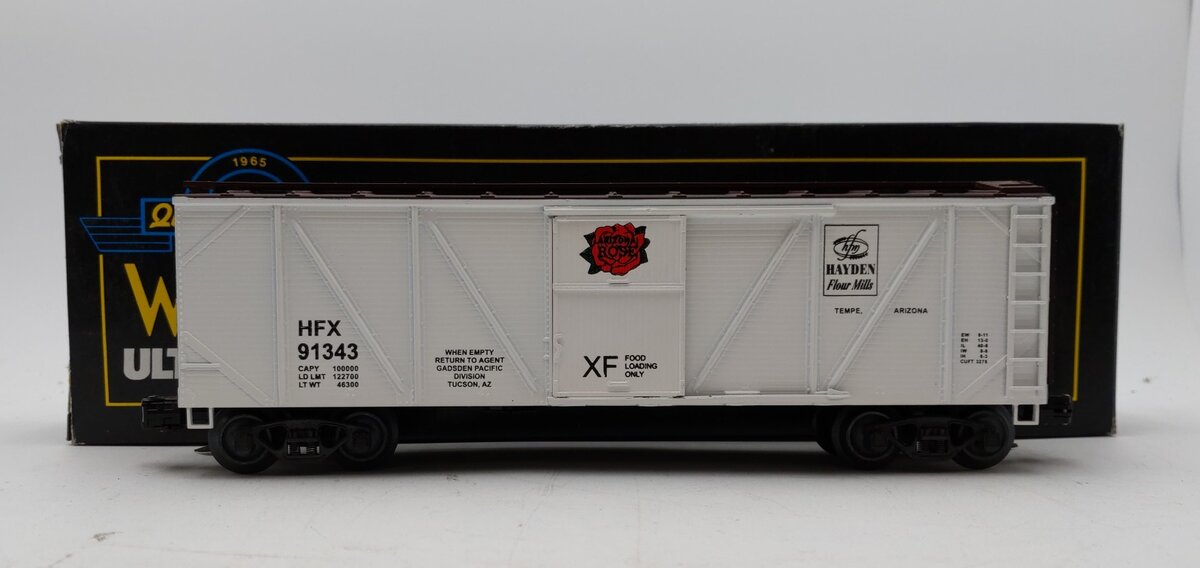 Weaver 91343 O Hayden Flour Mills Outside Braced Boxcar (3 Rail) LN/Box