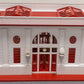 MTH 10-1070 Standard Gauge White and Red Double Passenger Station #116