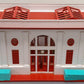 MTH 10-1070 Standard Gauge White and Red Double Passenger Station #116