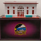 MTH 10-1070 Standard Gauge White and Red Double Passenger Station #116
