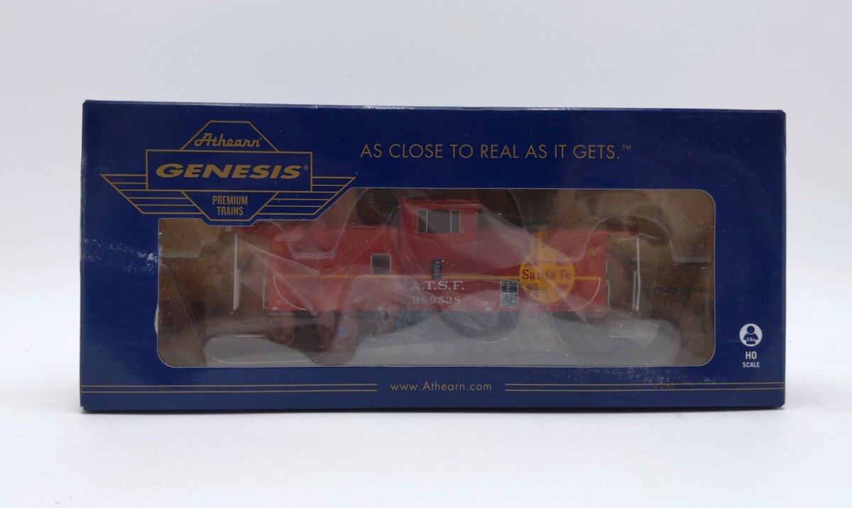 Athearn G78574 HO Santa Fe CE-6 ICC Caboose with Lights #999538