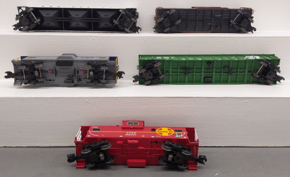 Lionel 6-31748 Santa Fe U28CG O Gauge Diesel Freight Train Set EX/Box