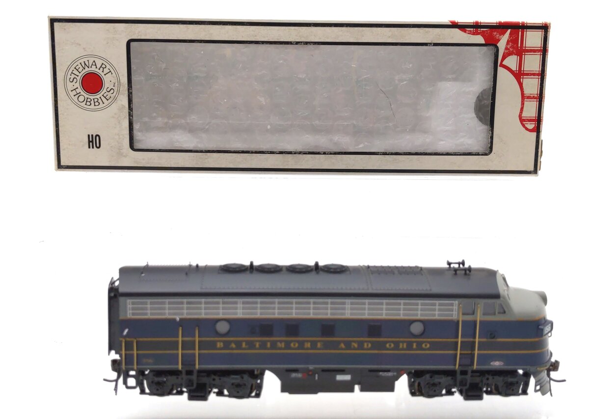 Stewart Hobbies 8420 HO Scale Baltimore & Ohio Powered F7A Engine - Custom LN/Box