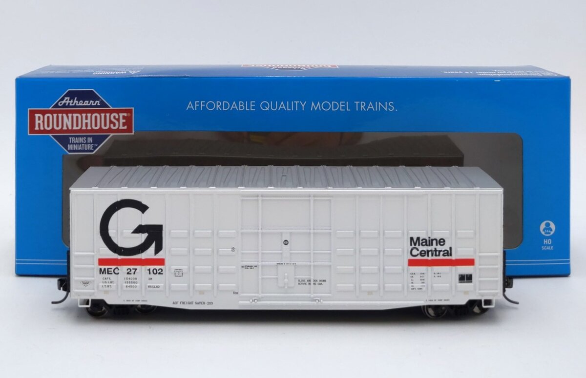 Roundhouse 88075 HO MEC 50' Waffle HC Plug Door Box #27102