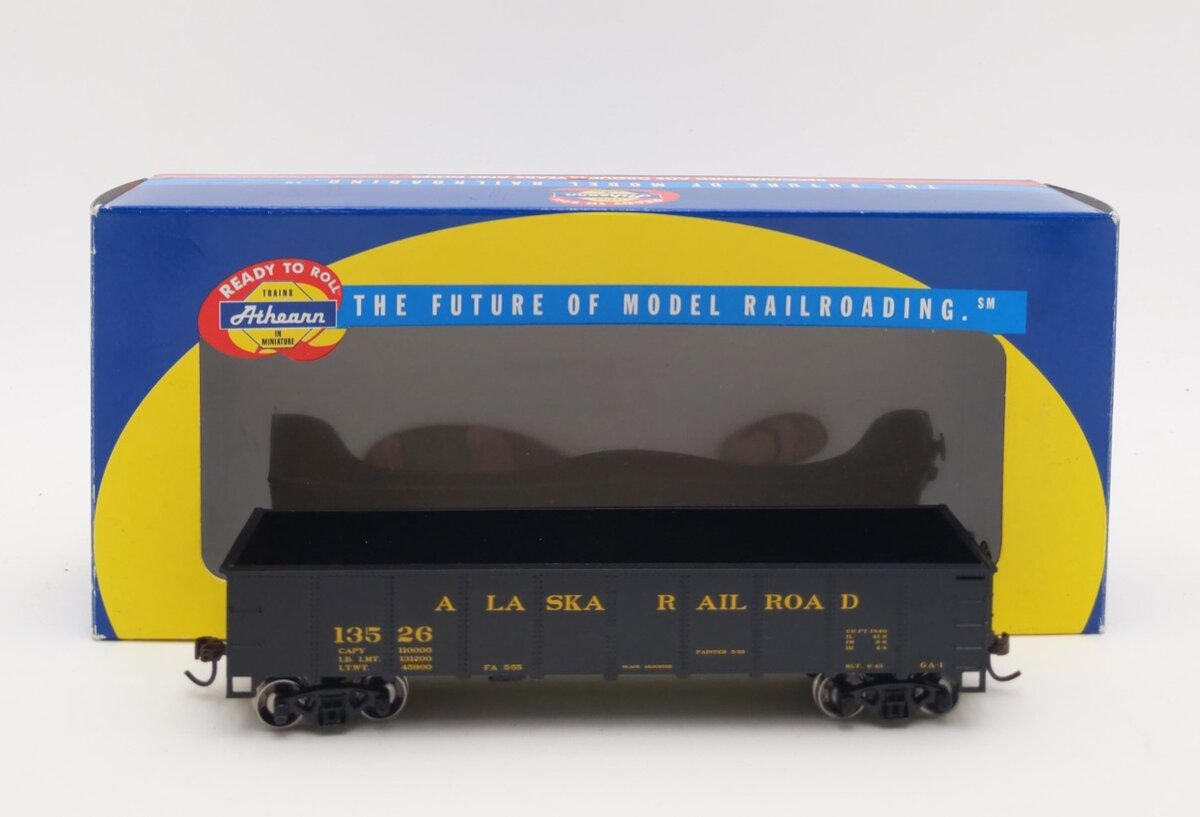 Athearn 94326 HO Alaskan Railroad RTR 40' Gondola #13526