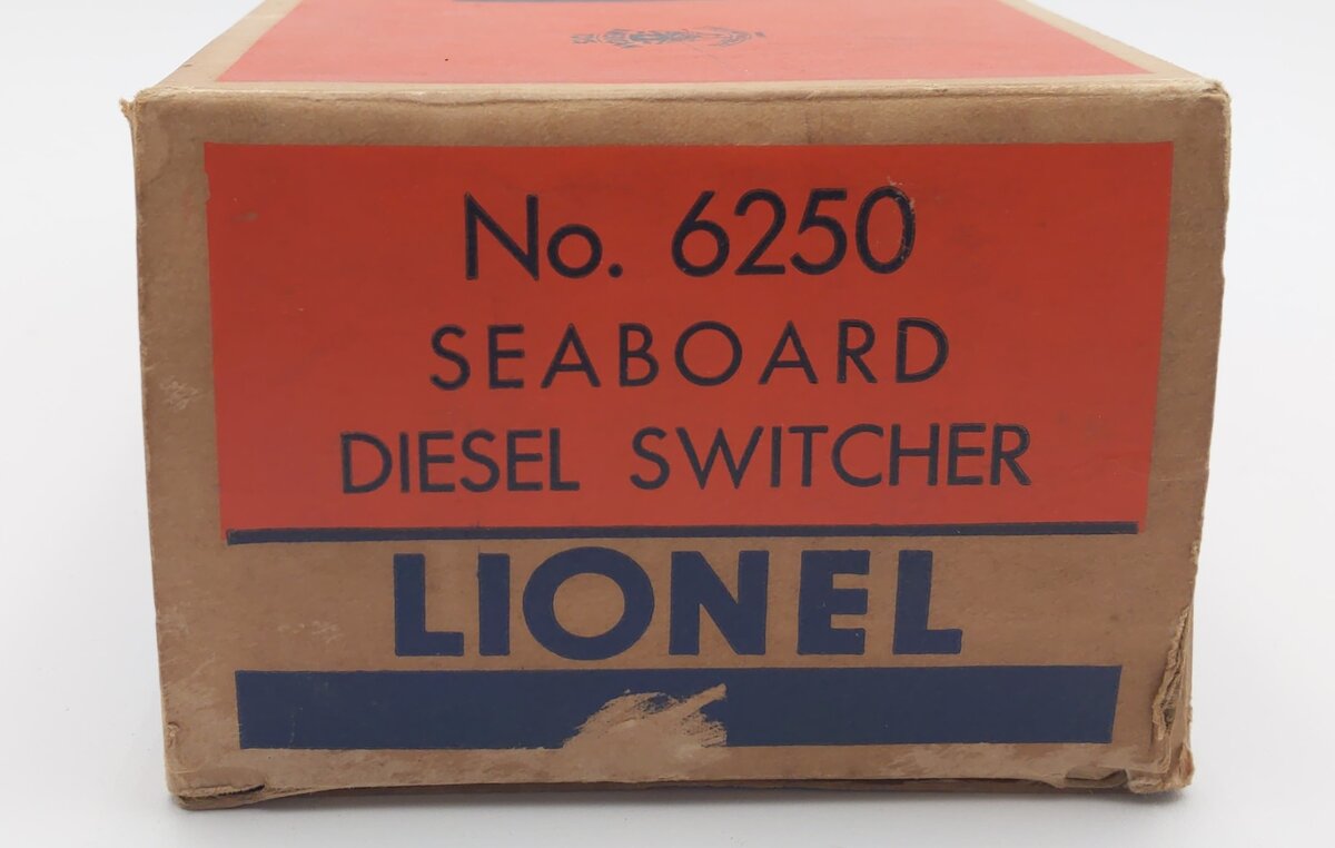 Lionel 6250 Vintage O Seaboard NW-2 Powered Diesel Locomotive