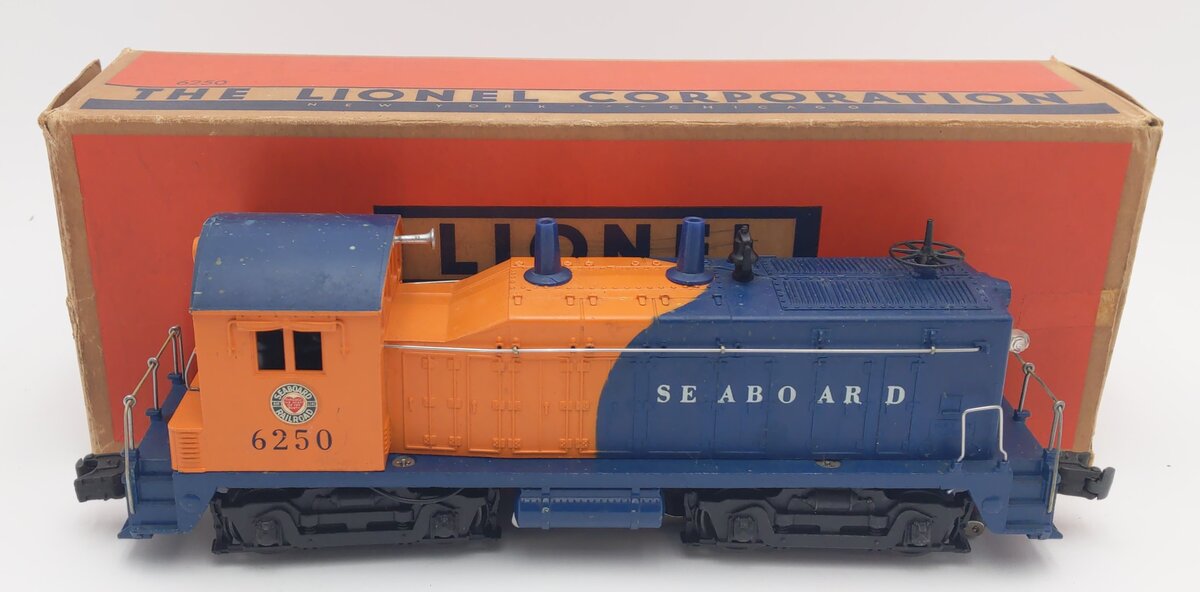 Lionel 6250 Vintage O Seaboard NW-2 Powered Diesel Locomotive