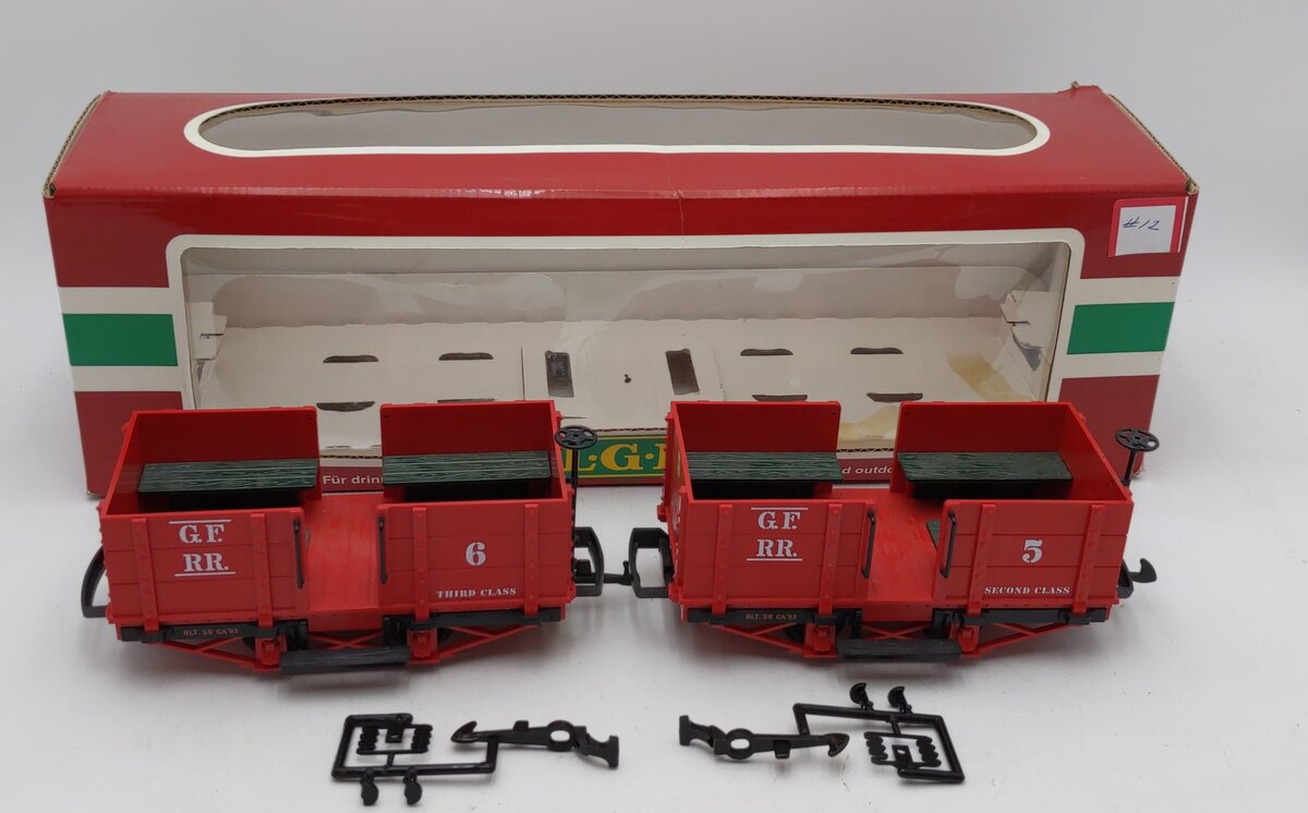 LGB 30440 G Scale Grizzly Flats Gondola Set LN/Box