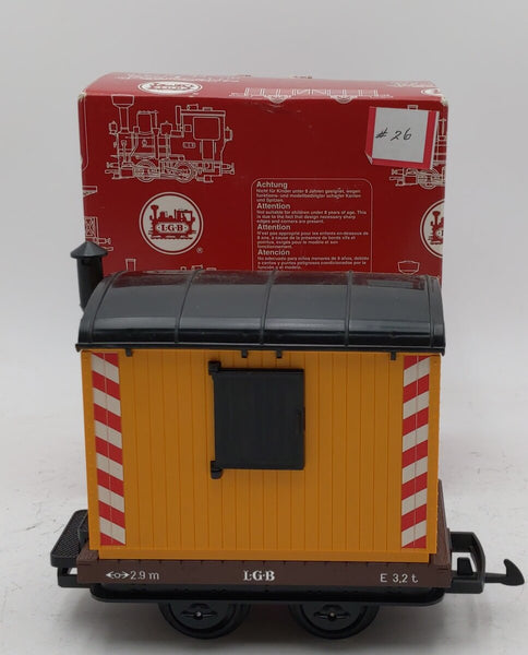 LGB 40480 G Scale Workman Car EX/Box – Trainz