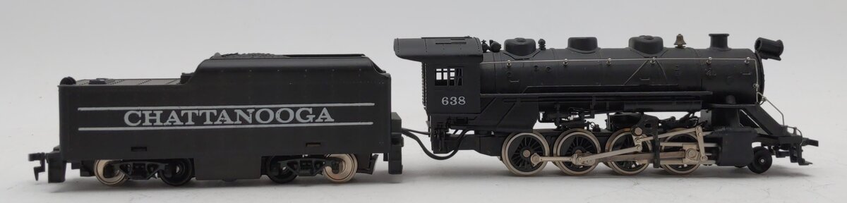 Tyco 5628 HO Scale Chattanooga Steam Engine #638 EX