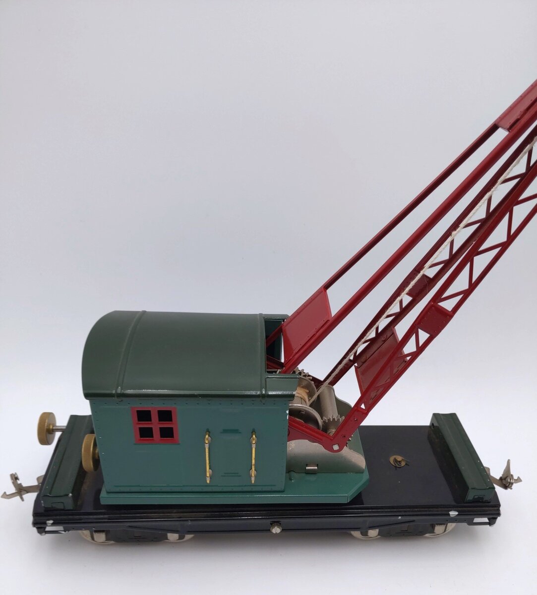 MTH 11-30070 No. 219 Standard Gauge Derrick Car