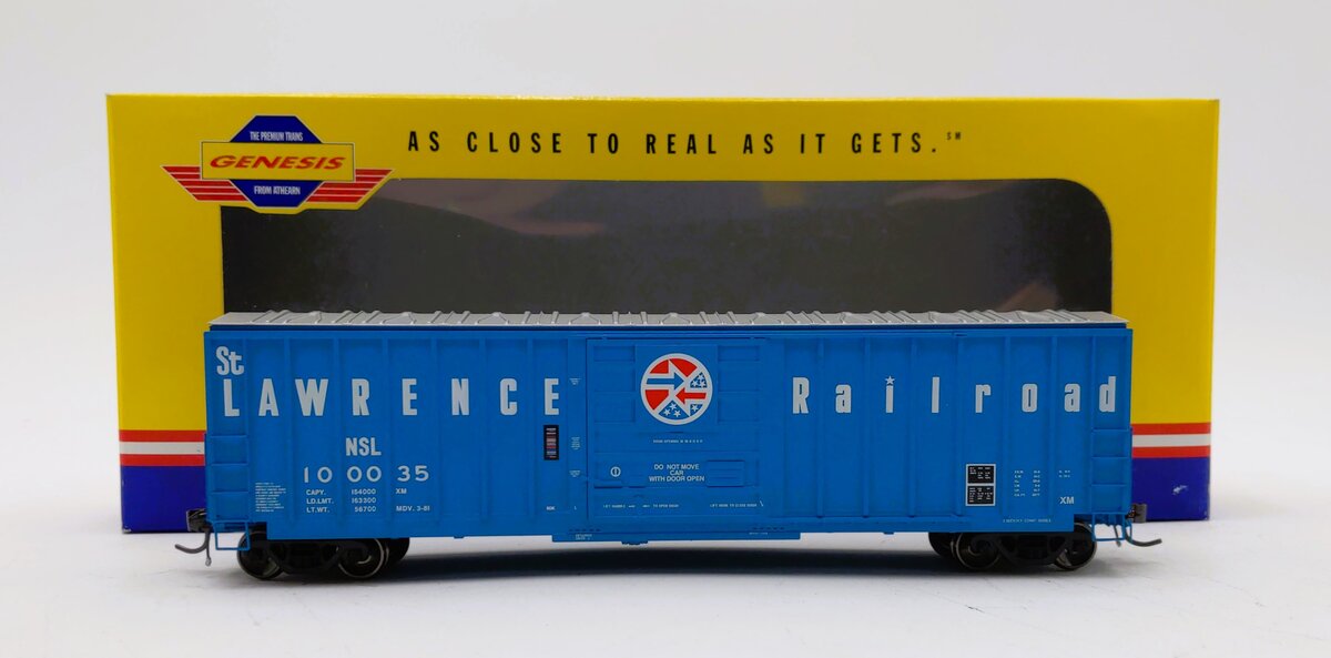 Athearn G4210 HO Norwood & St Lawrence 50' Sieco Boxcar #100035