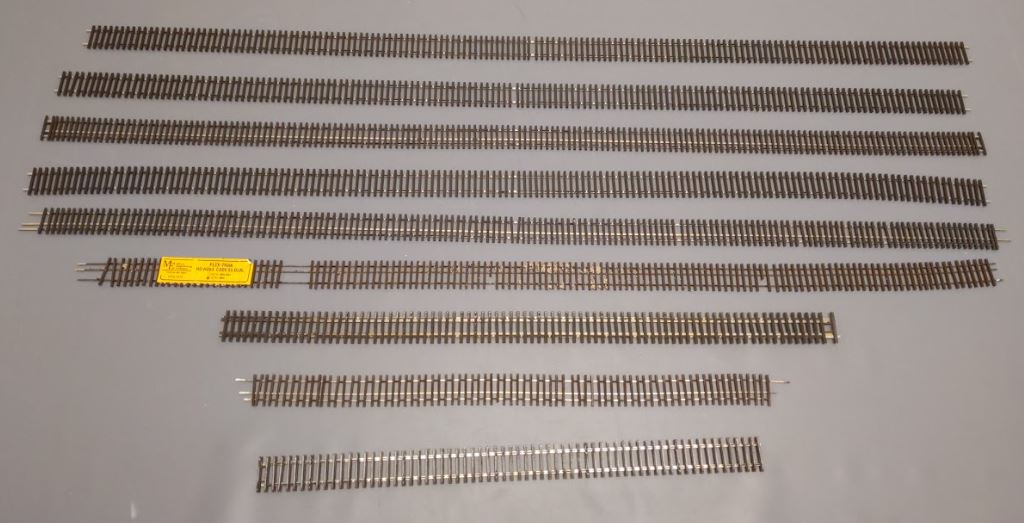 Assorted Micro Engineering & Shinohara HO/HOn3 Track Sections [9] VG