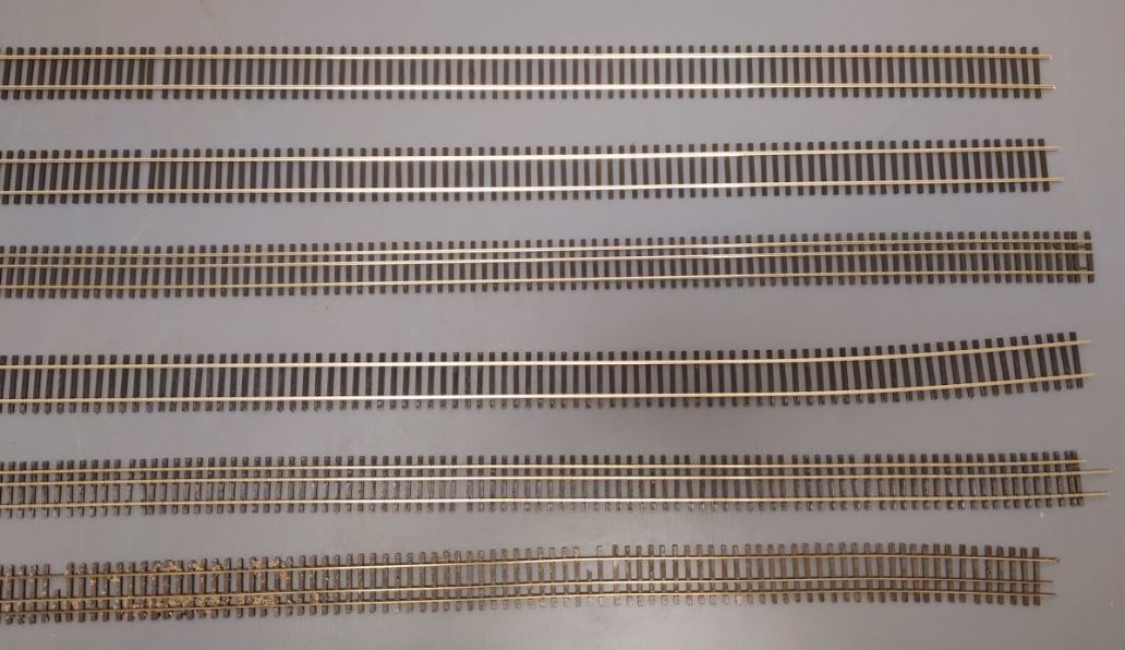 Assorted Micro Engineering & Shinohara HO/HOn3 Track Sections [9] VG