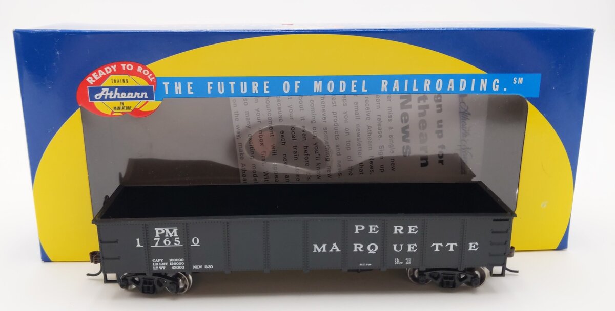 Athearn 94331 HO Pere Marquette 40' Gondola #17650