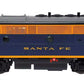 Lionel 6-34638 Santa Fe 'Cat Wiskers' Legacy F3 Diesel Powered B-Unit #200-A