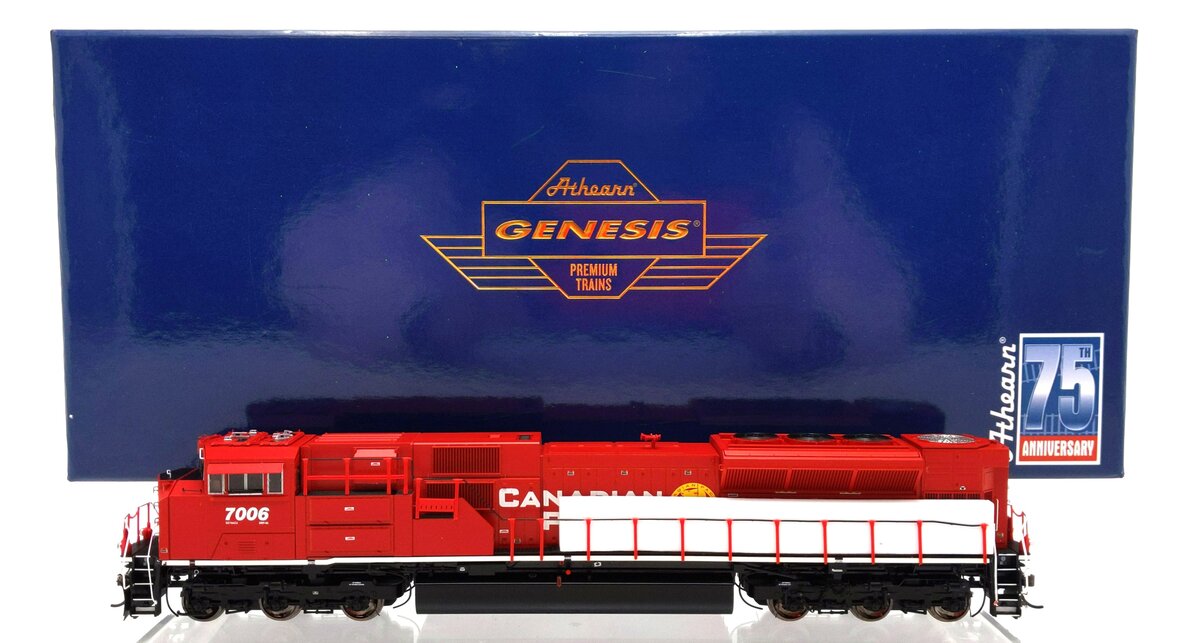 Athearn G75801 HO Scale Canadian Pacific SD70ACU Diesel #7006 w/DCC & Sound LN/Box