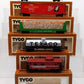 Tyco 315A/334-B/374-A/327-50/335-B HO Scale Assorted Freight Cars [5] EX/Box