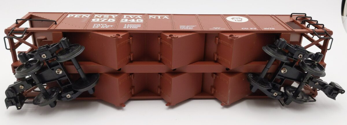 Bachmann 98214 G Scale Pennsylvania 3 Bay Hopper #675345 w/ Coal Load LN/Box