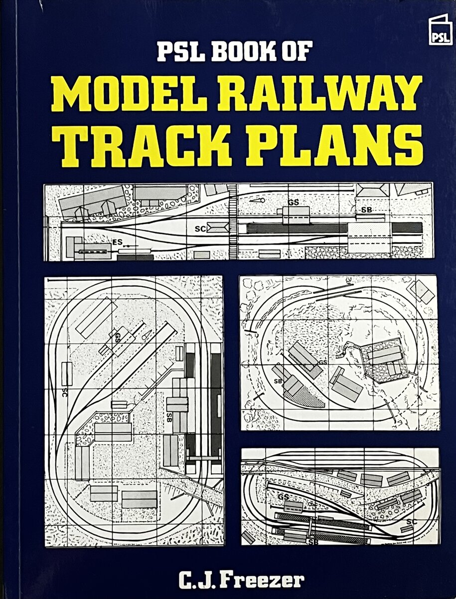PSL Book of Model Railway Track Plans Paperback EX