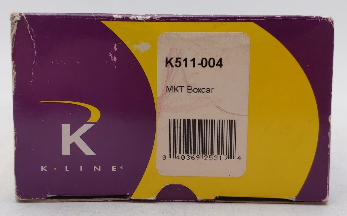 K-Line K511-004 S Gauge MKT "The Katy" Steel Boxcar #24016 EX/Box