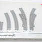 Marklin 24904 HO Scale C4 Track Extension Set