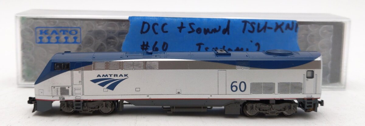 Kato 176-6032 N Amtrak Phase V P42 Genesis Late Diesel Locomotive #60