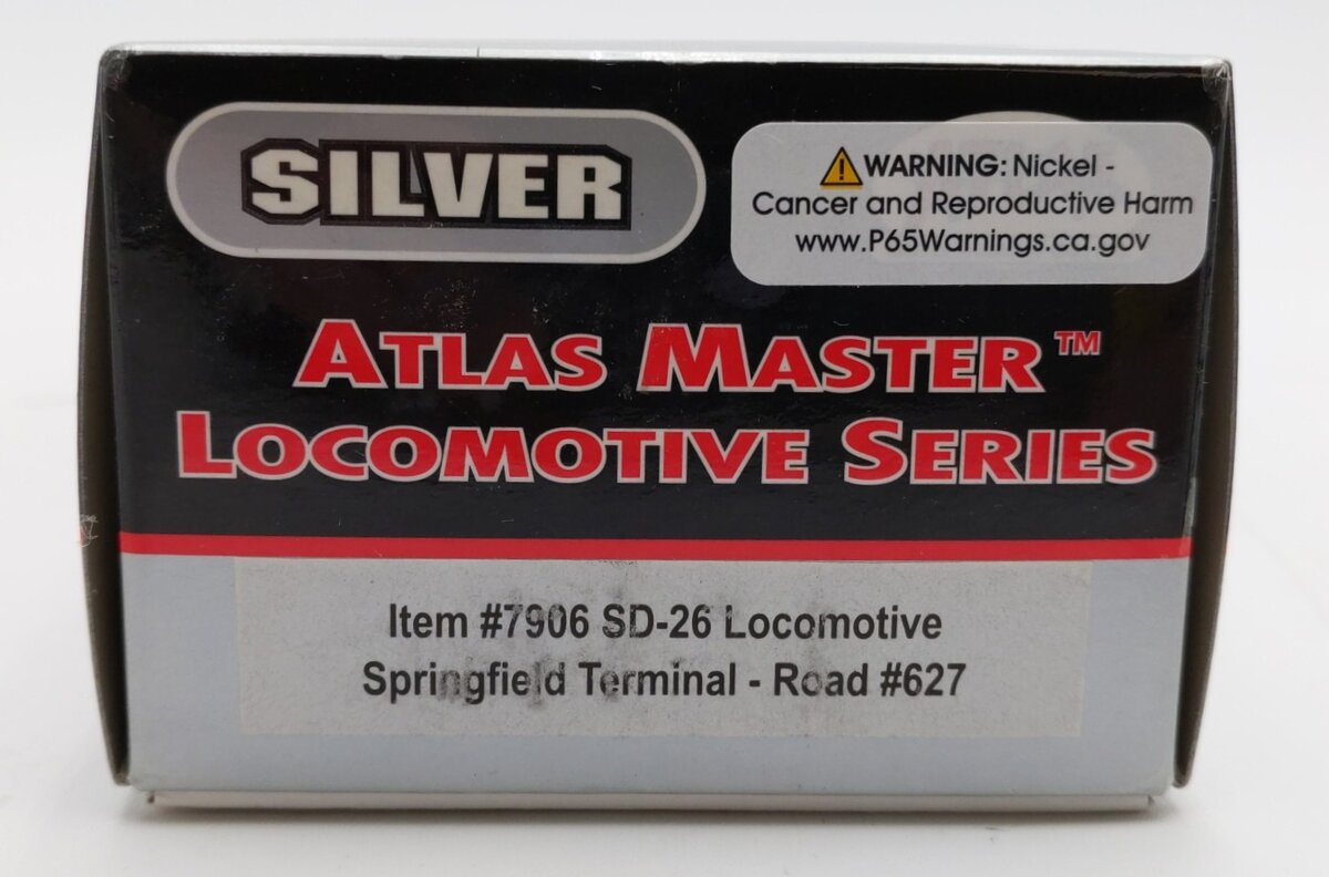 Atlas 7906 HO Springfield Terminal SD-26 Diesel Locomotive #627/Box