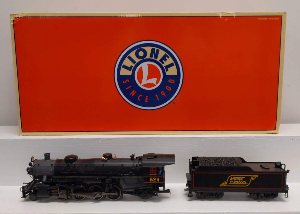 Lionel 6-84467 O Maine Central USRA Light Mikado Steam Locomotive #624