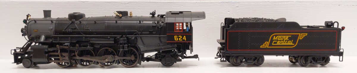 Lionel 6-84467 O Maine Central USRA Light Mikado Steam Locomotive #624
