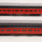 Lionel 6-85373 O Reading & Northern 18" Heavyweight Coach 2 Pack B