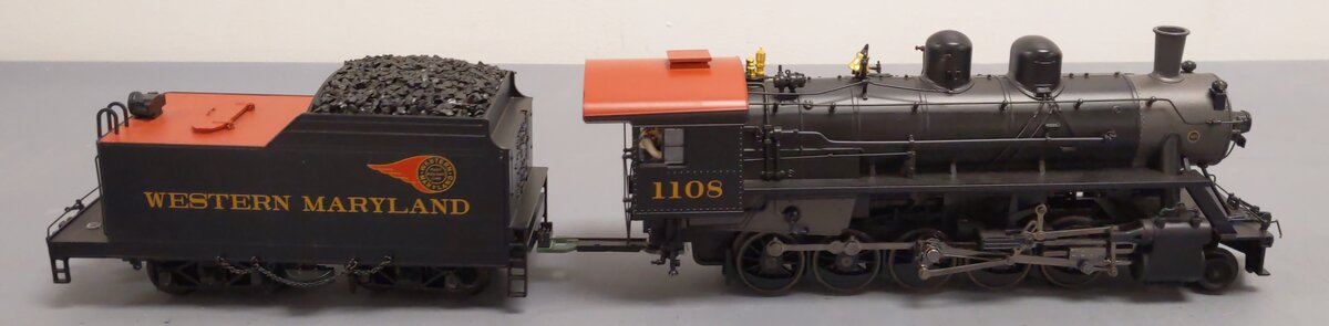 MTH 20-3311-1 Western Maryland 2-10-0 Russian Decapod w/PS2 #1108