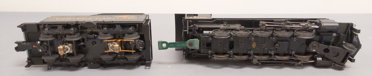 MTH 20-3311-1 Western Maryland 2-10-0 Russian Decapod w/PS2 #1108