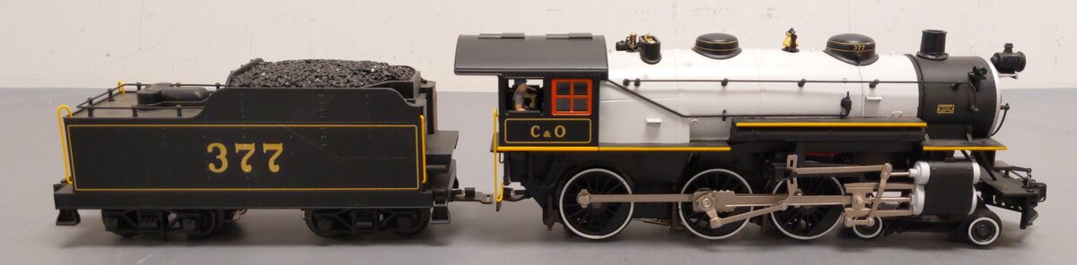 Lionel 6-11156 O Gauge C&O 4-6-0 Ten-Wheeler Steam Locomotive & Tender #377 LN/Box