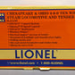 Lionel 6-11156 O Gauge C&O 4-6-0 Ten-Wheeler Steam Locomotive & Tender #377 LN/Box