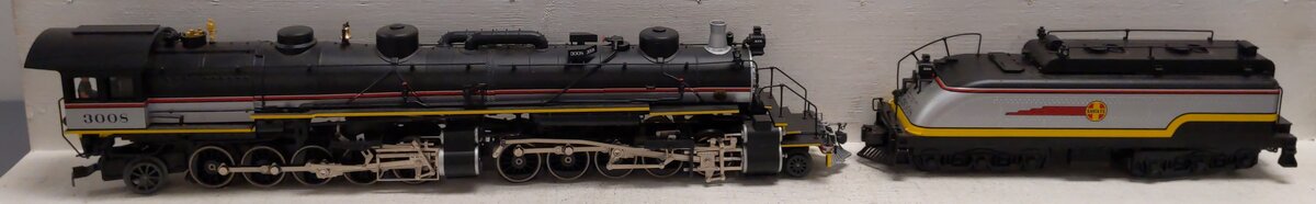 Lionel 2131500 O VISIONLINE Santa Fe 2-10-10-2 Steam Locomotive & Tender #3008