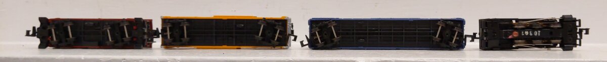 Life Like 7549  Santa Fe Little Joe N Gauge Electric Steam Train Set EX/Box