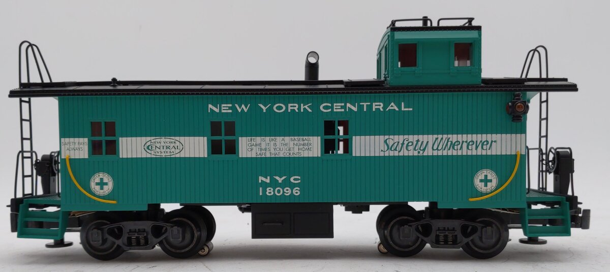 K-Line K616-1752 O Gauge NYC Wood Sided Caboose #18096 LN/Box