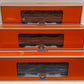 Lionel 6-25635 O Pennsylvania Red Arrow Heavyweight Passenger Cars 3-Pack EX/Box