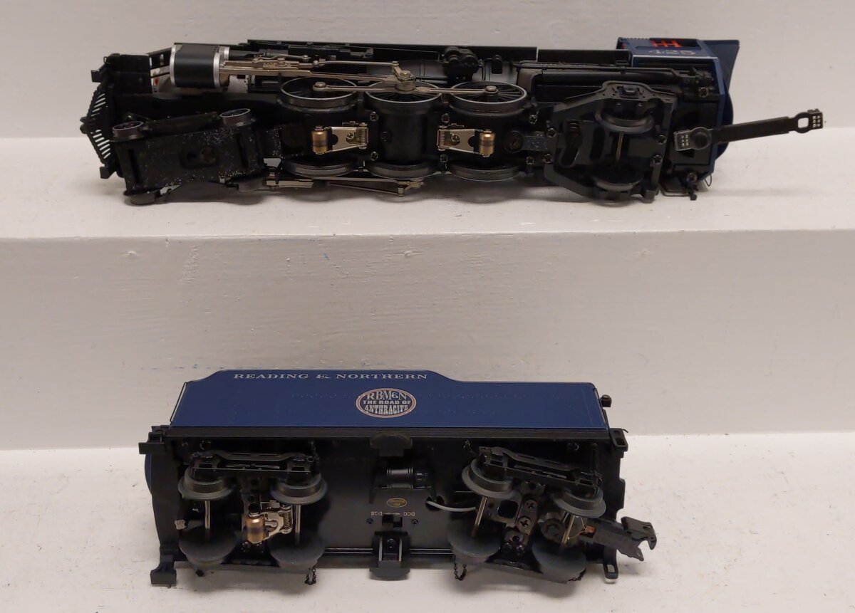 MTH 20-3811-1 O Reading & Northern 4-6-2 Heavy Pacific Steam Engine w/ PS3 #425