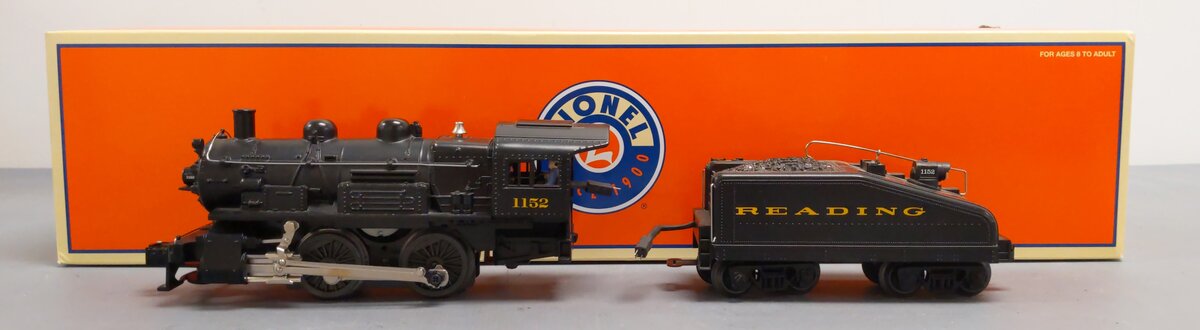 Lionel 6-28680 O Gauge Reading 0-4-0 Steam Locomotive #1152