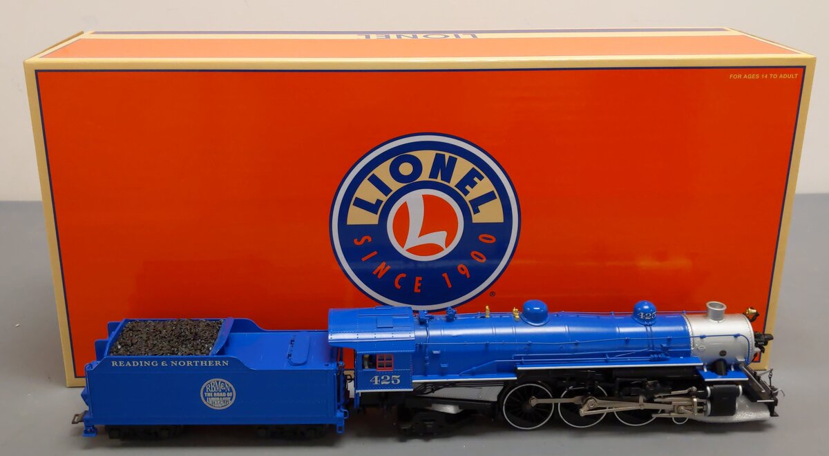 Lionel 6-85172 BTO Reading & Northern USRA Pacific Steam Loco & Tender w Legacy